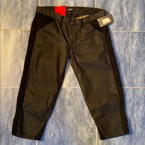 RARE 7 For All Mankind Josefina Tux 777 Suede Trm